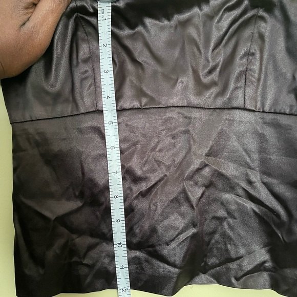 Guess Vintage Y2K Black Satin Cropped Halter Top - Picture 3 of 9